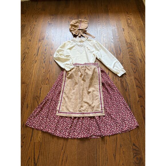 2X-Petite Prairie Pioneer Victorian Costume Reenactment Trek History Bounding - Picture 6 of 11